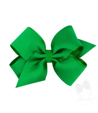 Wee Ones Medium Satin Overlay Bow