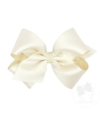 Wee Ones King Satin Overlay Bow