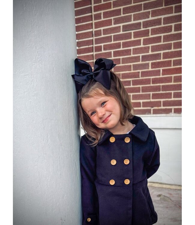 Wee Ones King Satin Overlay Bow