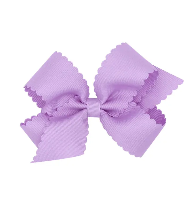 Wee Ones Medium Scallop Edge Bow