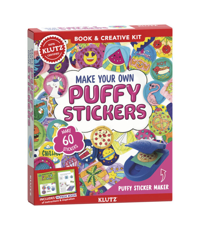 Scholastic/Klutz Make Your Own Puffy Stickers