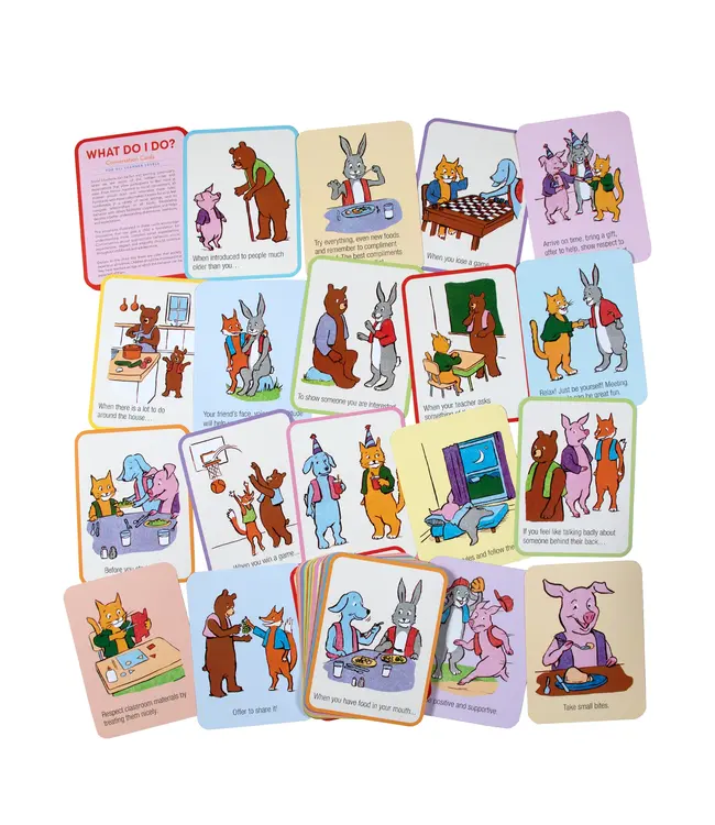 eeboo Conversation Cards: What Do I Do?