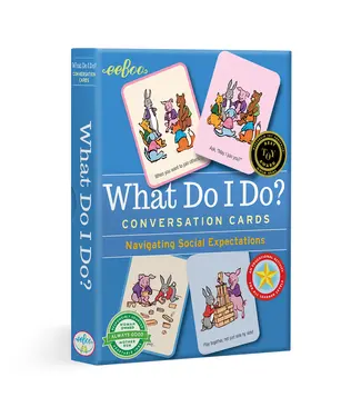 eeboo Conversation Cards: What Do I Do?