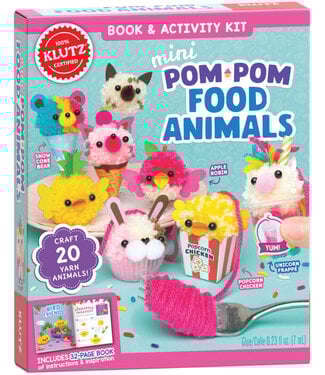Scholastic/Klutz Mini Pom Pom Food Animals