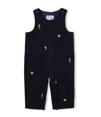 Florence Eiseman Corduroy Longall w/Holiday Embroidery