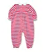 Florence Eiseman Stripe Knit Longall w/Embroidered Holly