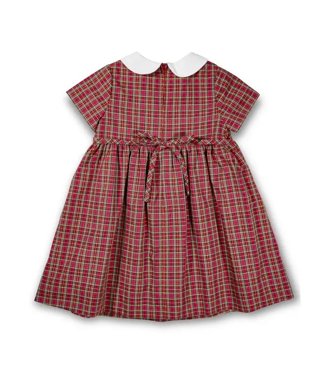 Florence Eiseman Plaid Dress w/Flowers