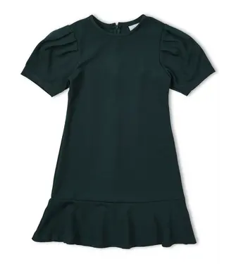 Florence Eiseman Green Ottoman Knit Dress