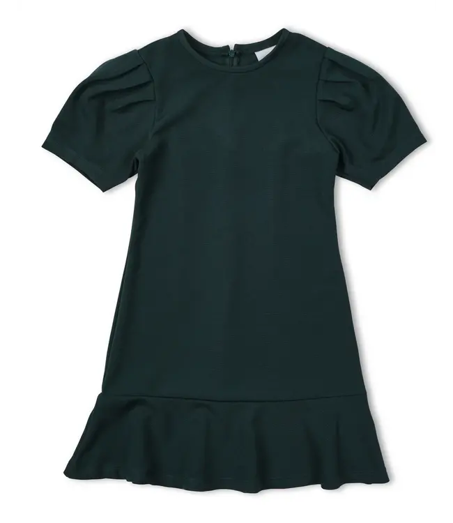 Florence Eiseman Green Ottoman Knit Dress