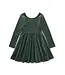 Tea Collection Pine Needle Velour Ballet Dress