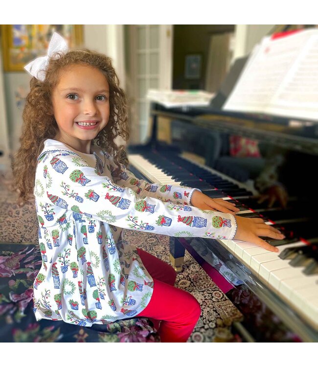 Heyward House Christmas Planters Play Shirt and Leggings