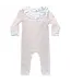 Heyward House Pink Scallop Playsuit w/Ruffle Collar