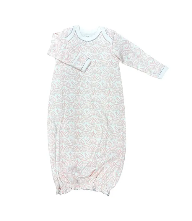 Heyward House Pink Scallop Gown