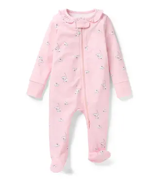 Petite Plume Winter Skates Pima Romper