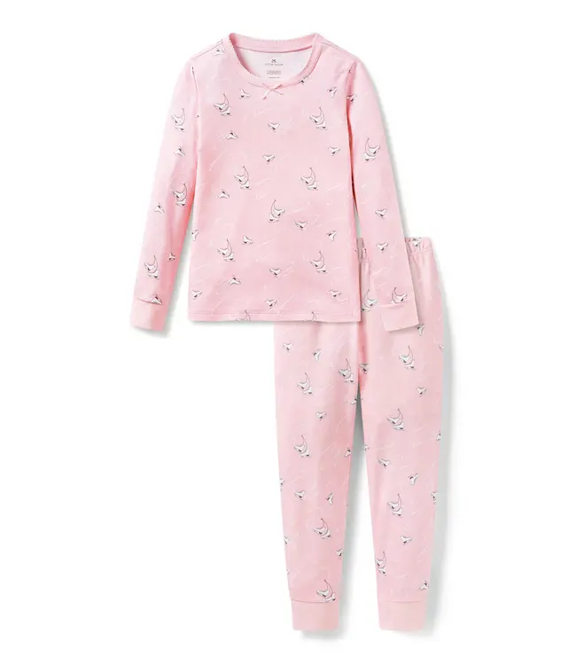 Petite Plume Winter Skates Pima PJ