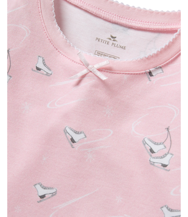 Petite Plume Winter Skates Pima PJ