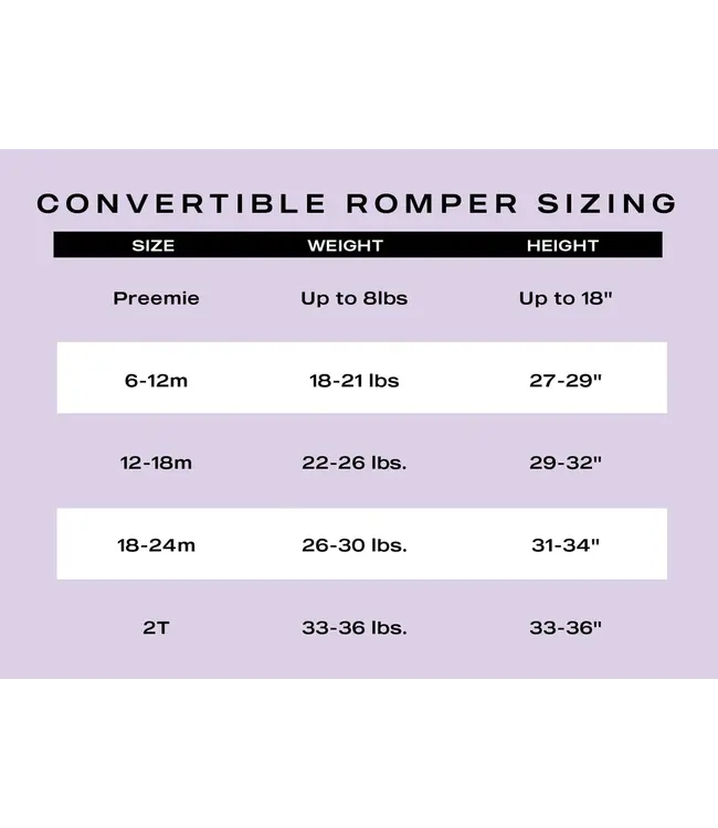 LEV baby Hunter Convertible Romper