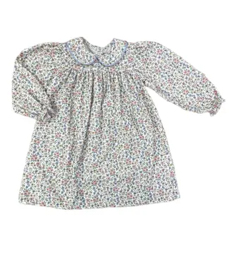 love george Blue Floral Cord Dress