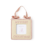 cupcakes & cartwheels Baby's First Christmas Photo  Frame Ornament-Pink