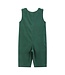 tutu&lulu Green Corduroy Santa Smocked Overalls