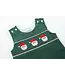 tutu&lulu Green Corduroy Santa Smocked Overalls