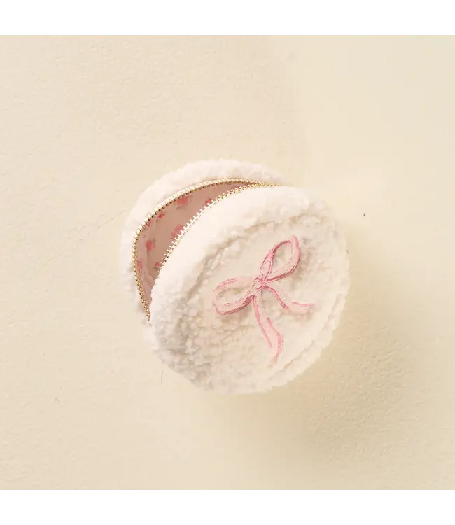 Circle Teddy Pouch