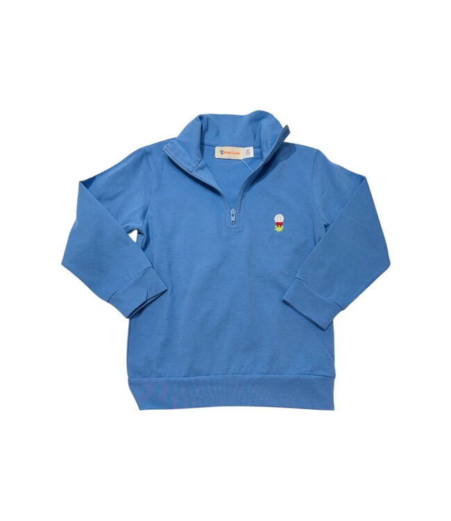 Luigi Chambray Golf 1/4 Zip