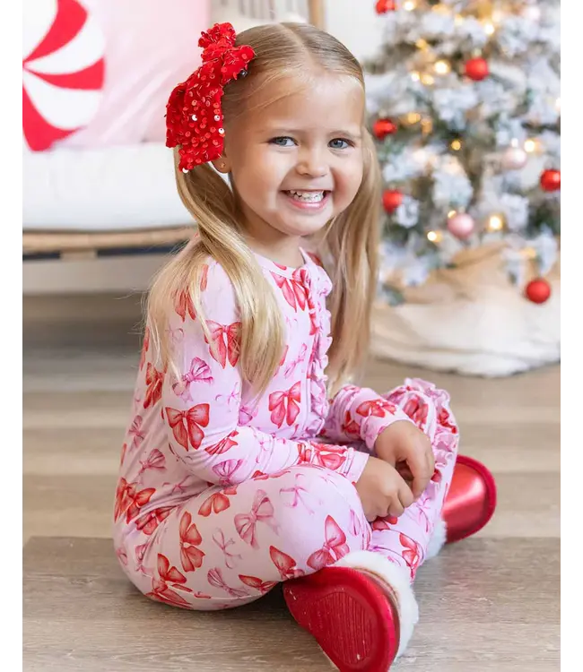 LEV baby Catalina Ruffled Convertible Romper