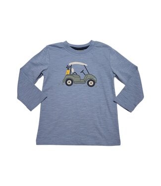 Blue Golf Cart Tee