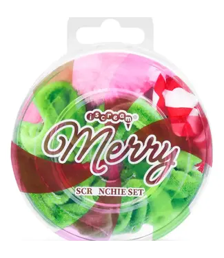 Iscream Merry Ornament Scrunchie Set