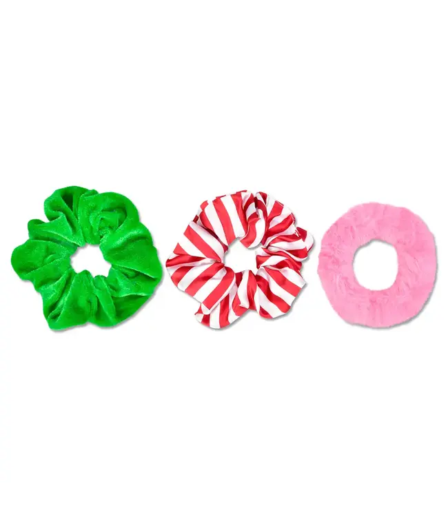 Merry Ornament Scrunchie Set