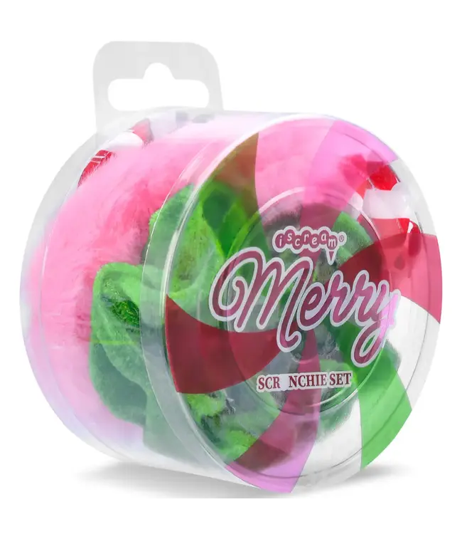 Merry Ornament Scrunchie Set