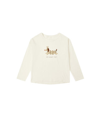 Rylee & Cru Ivory Oh What Fun Tee