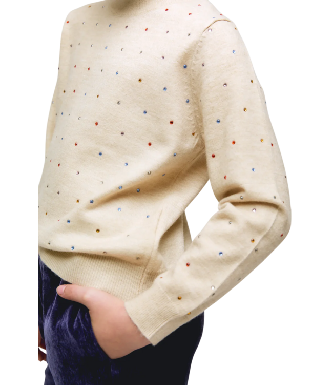 Compania Fantastica Beige Sweater