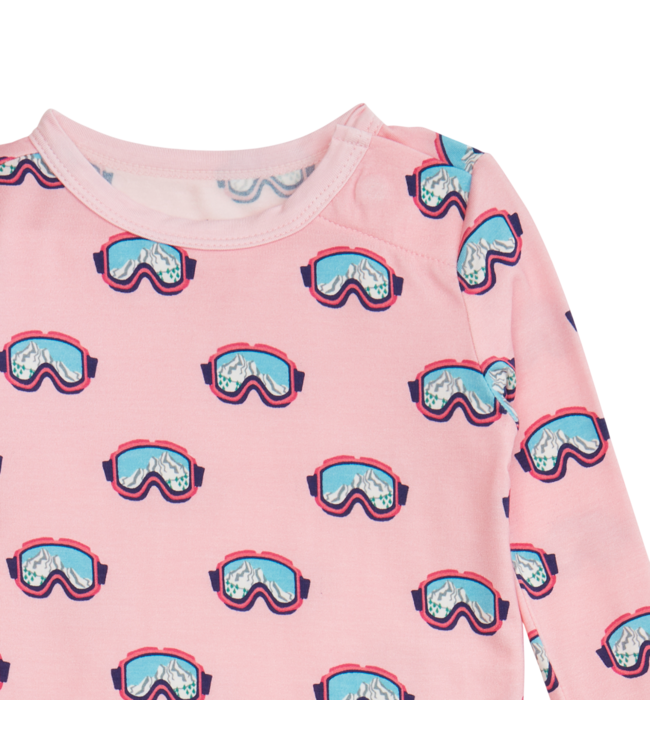 Magnificent Baby Powder Pink Playtime Modal L/S PJ