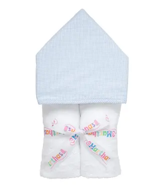 3 Marthas Small Check Everykid Towel