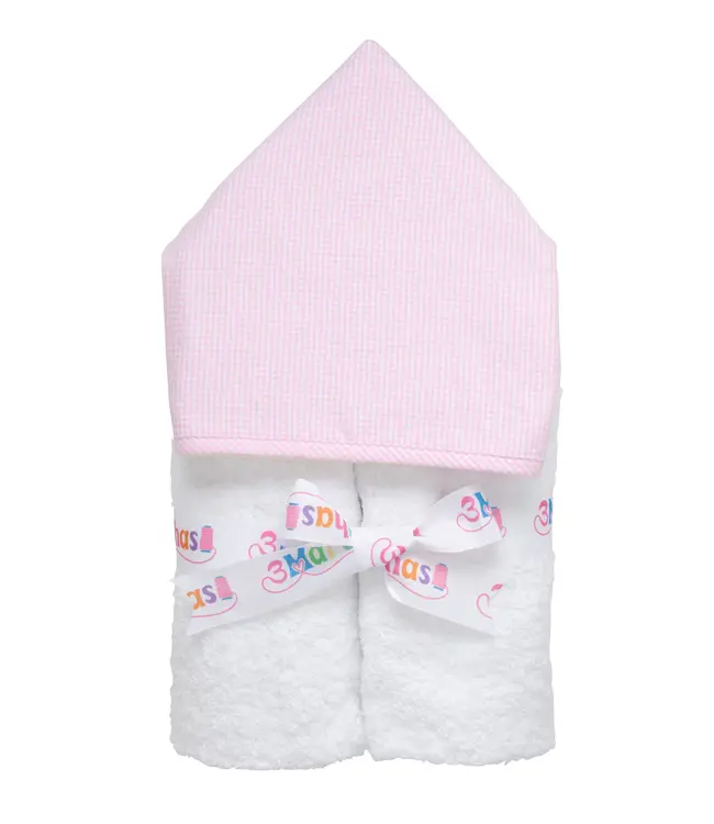 3 Marthas Small Check Everykid Towel