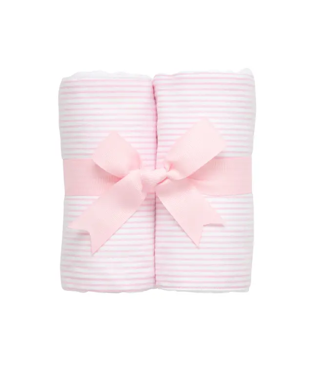 3 Marthas Seersucker Stripe Burp Cloth Set
