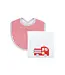 3 Marthas Fire Truck Bib & Burp Set