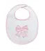 3 Marthas Pink Bow Bib