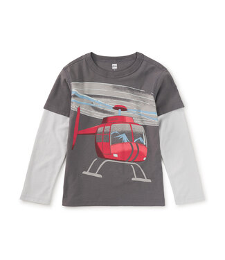 Tea Collection Thunder Heliskiing Layered Tee