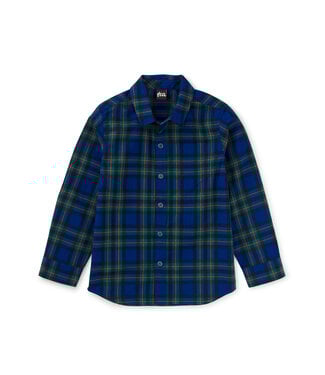 Tea Collection Busan Holiday Plaid Button Up Shirt