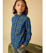 Tea Collection Busan Holiday Plaid Button Up Shirt