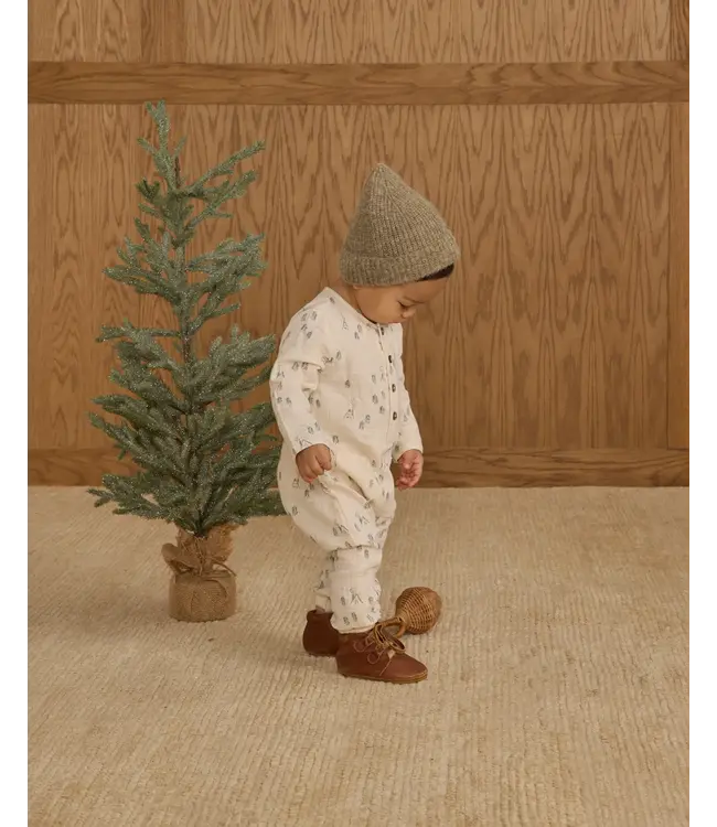 Rylee & Cru Natural L/S Woods Jumpsuit