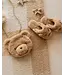 Rylee & Cru Gold Bear Purse