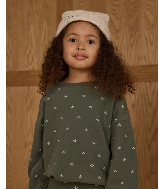 Rylee & Cru Evergreen Ditsy Knit Set