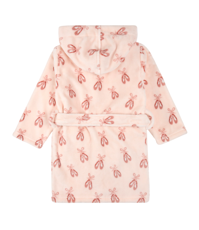 Miles the Label Ballet Slippers Pink Plush Robe