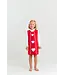 Beaufort Bonnet Richmond Red/White/Hearts Annie Apron Dress