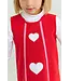 Beaufort Bonnet Richmond Red/White/Hearts Annie Apron Dress