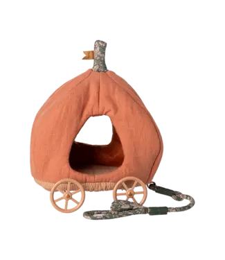 Maileg Pumpkin Carriage, Mouse